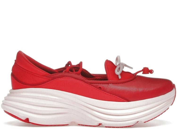 Hoka One One Bondi Mary Jane Cerise Rose Tea