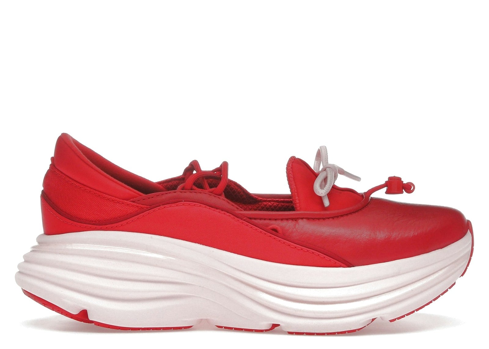 Hoka One One Bondi Mary Jane Cerise Rose Tea