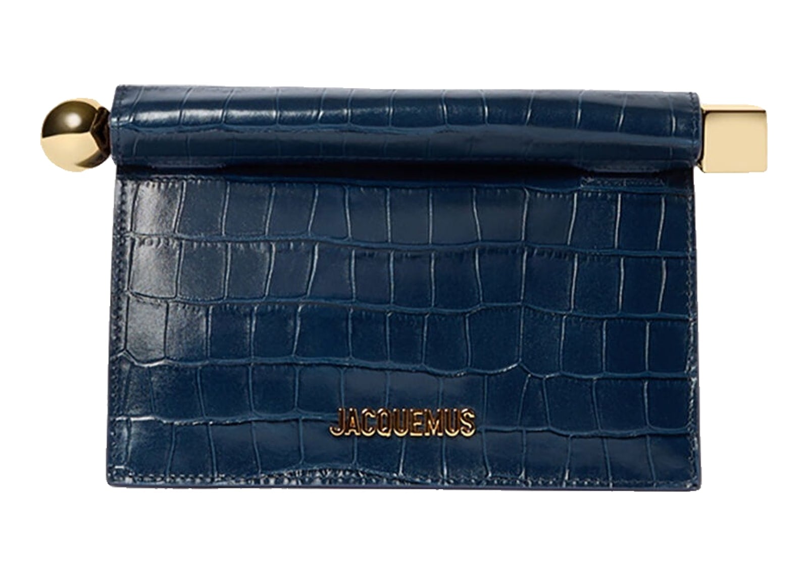 Jacquemus La Petite Pochette Rond Carré Dark Navy