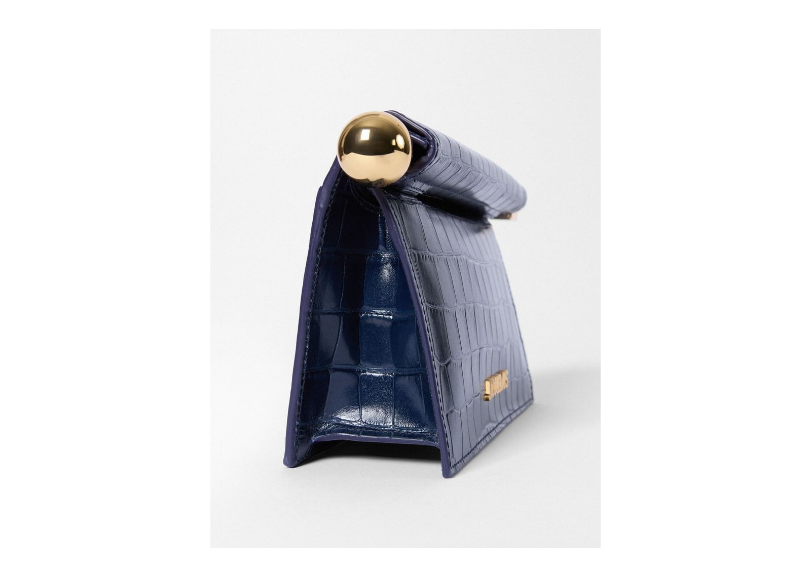 Jacquemus La Petite Pochette Rond Carré Dark Navy - görsel 3