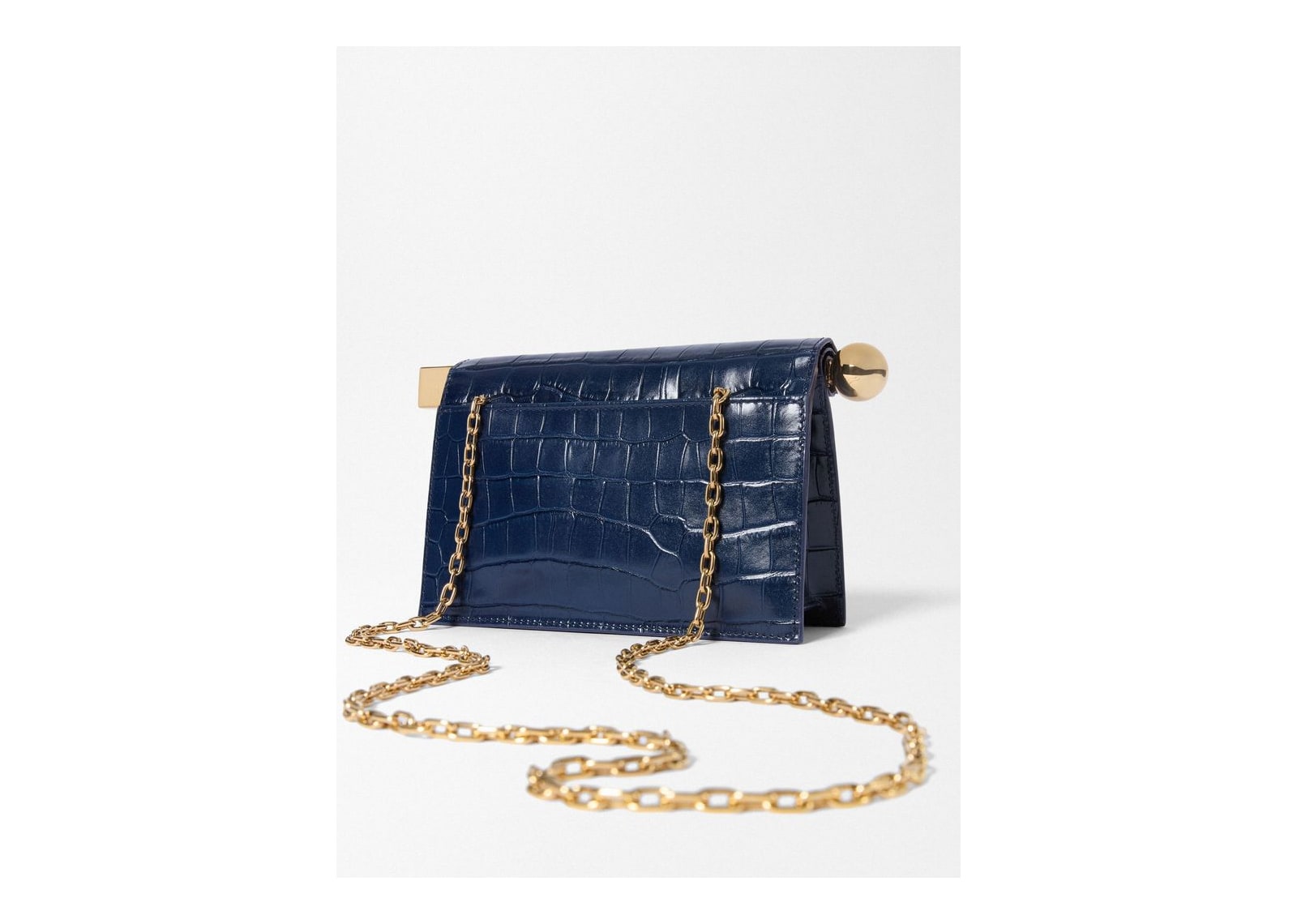 Jacquemus La Petite Pochette Rond Carré Dark Navy - görsel 4