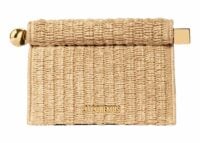 Jacquemus La Petite Pochette Rond Carré Natural/Black