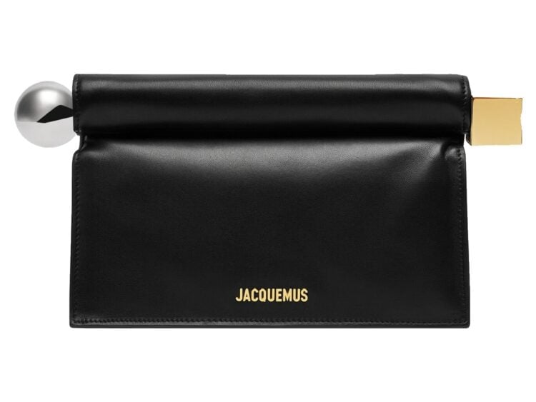 Jacquemus La Pochette Rond Carré Black