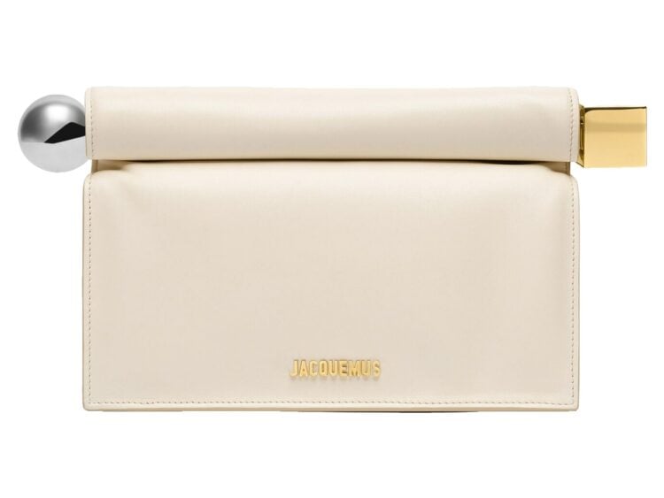 Jacquemus La Pochette Rond Carré Light Ivory