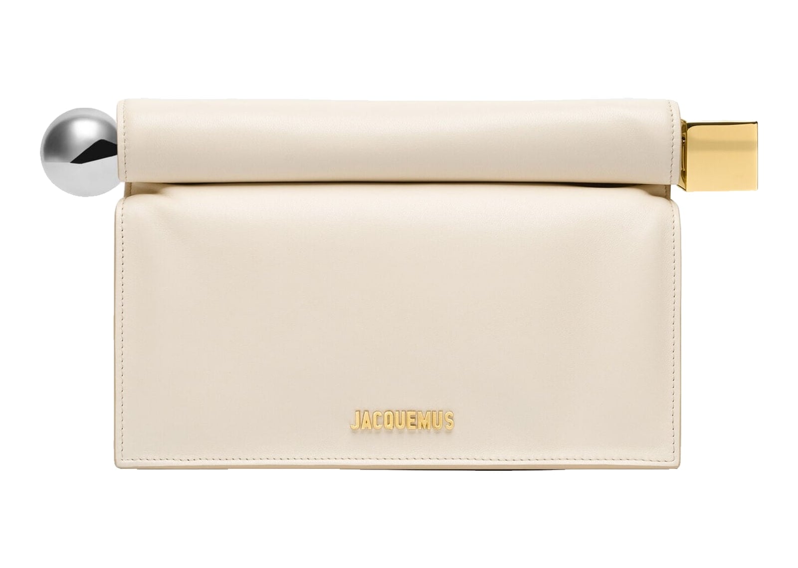 Jacquemus La Pochette Rond Carré Light Ivory