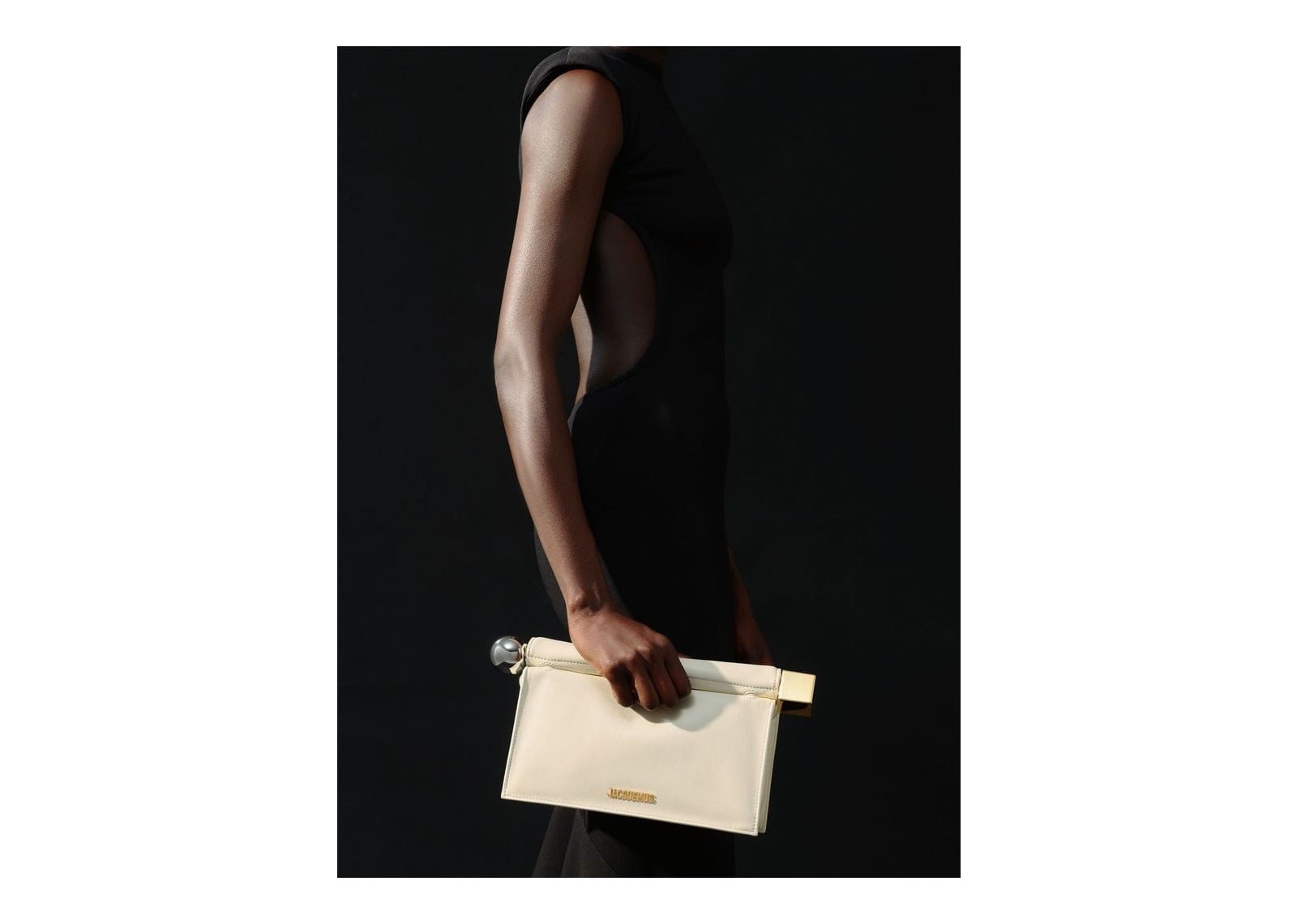 Jacquemus La Pochette Rond Carré Light Ivory - görsel 2