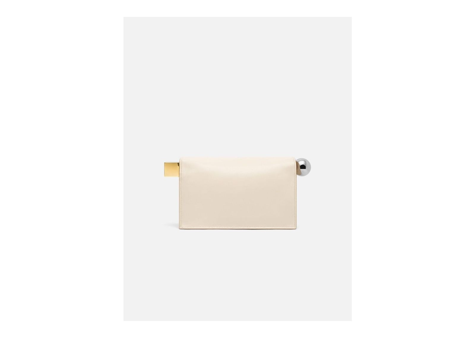 Jacquemus La Pochette Rond Carré Light Ivory - görsel 3