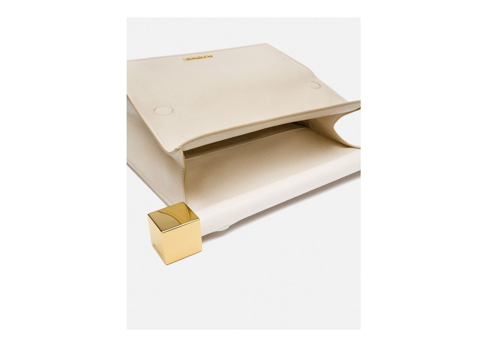 Jacquemus La Pochette Rond Carré Light Ivory - görsel 5