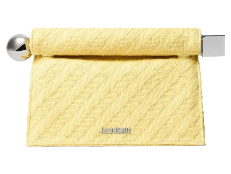 Jacquemus La Pochette Rond Carré Light Yellow