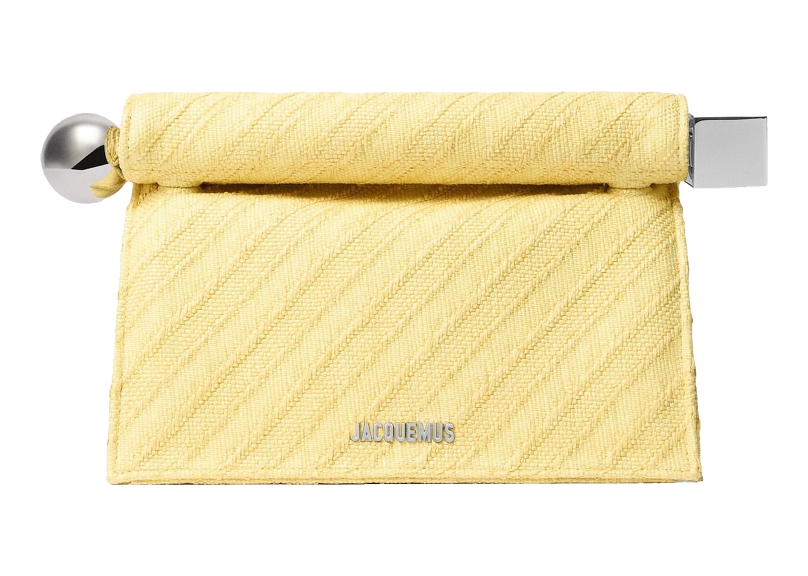 Jacquemus La Pochette Rond Carré Light Yellow