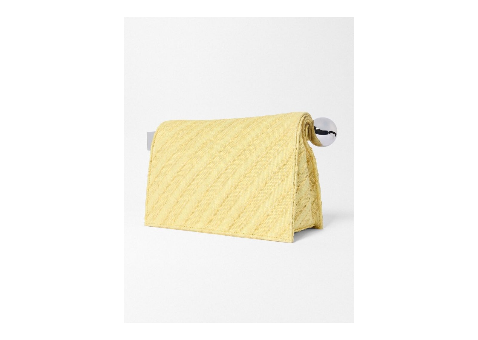 Jacquemus La Pochette Rond Carré Light Yellow - görsel 4