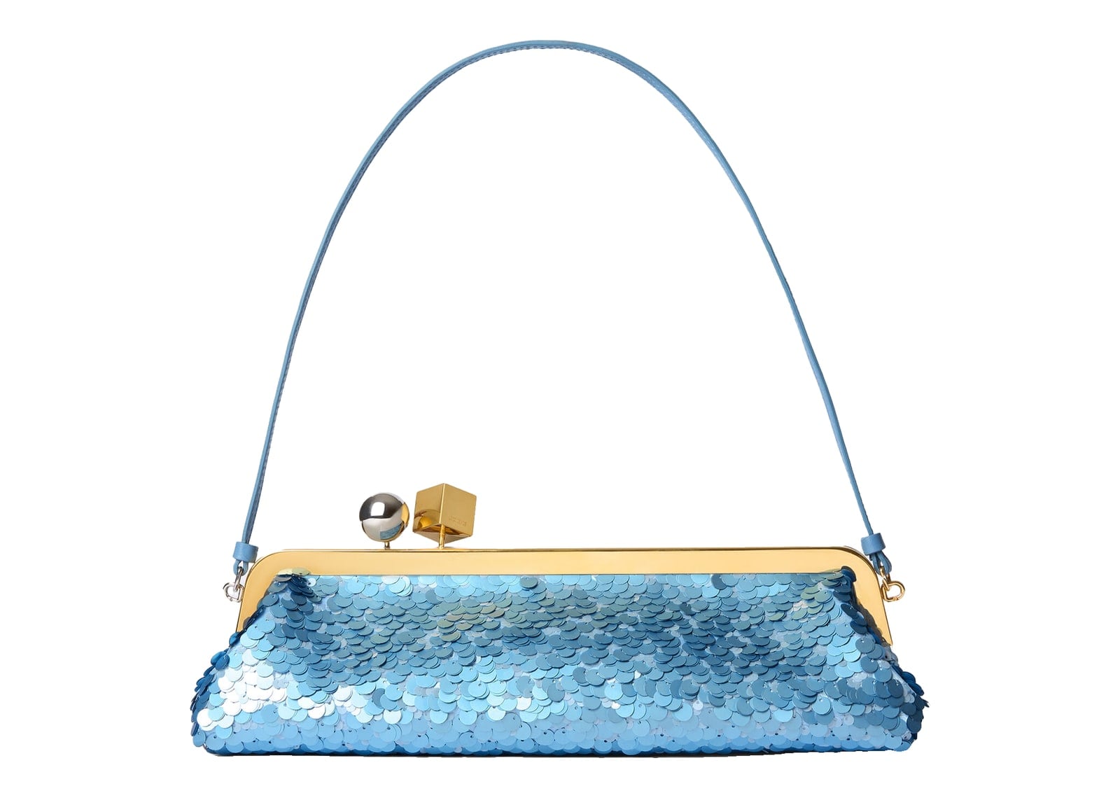 Jacquemus La Pochette Salon Blue Grey