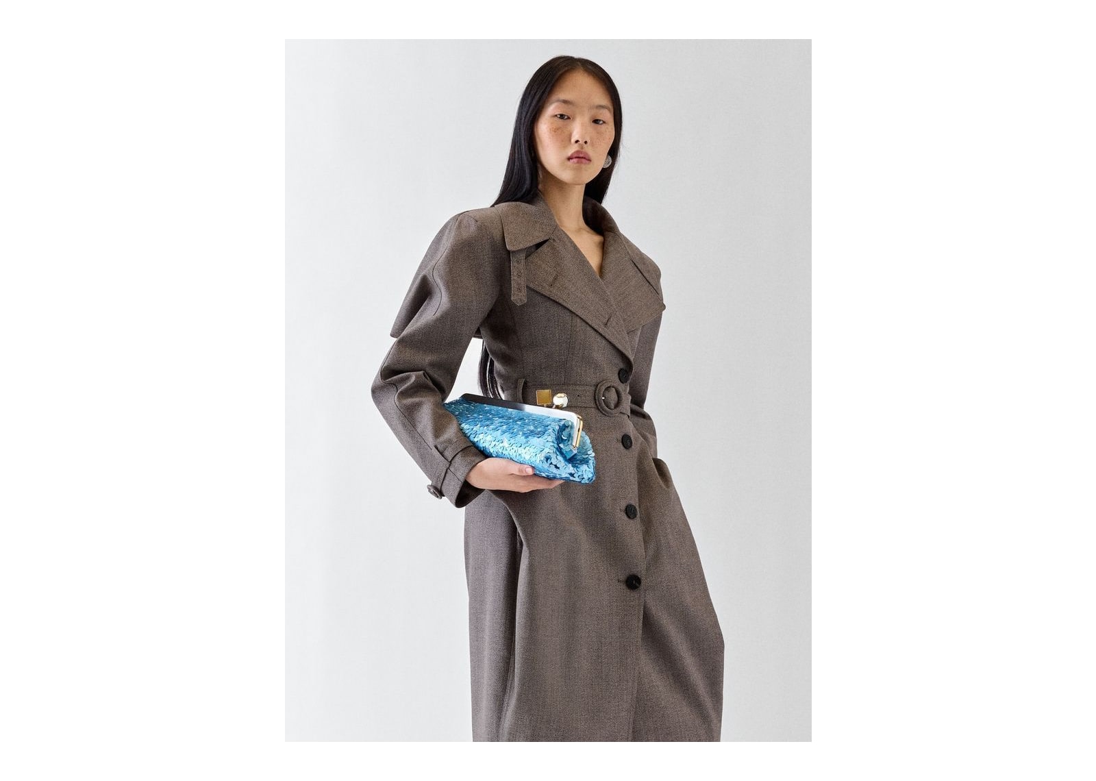 Jacquemus La Pochette Salon Blue Grey - görsel 2