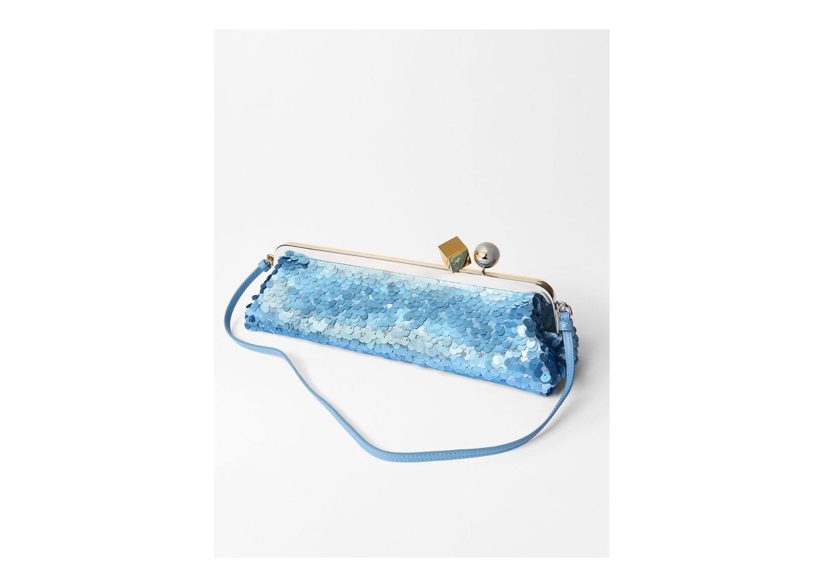 Jacquemus La Pochette Salon Blue Grey - görsel 5