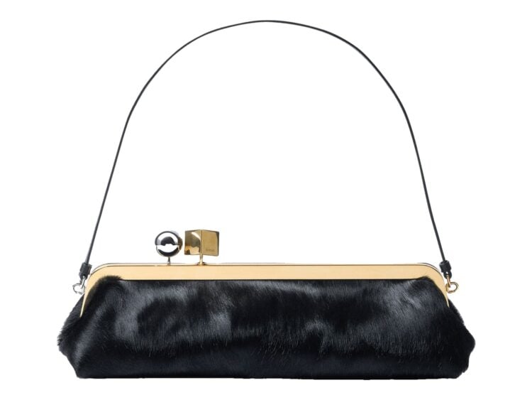 Jacquemus La Pochette Salon Pony Hair Black