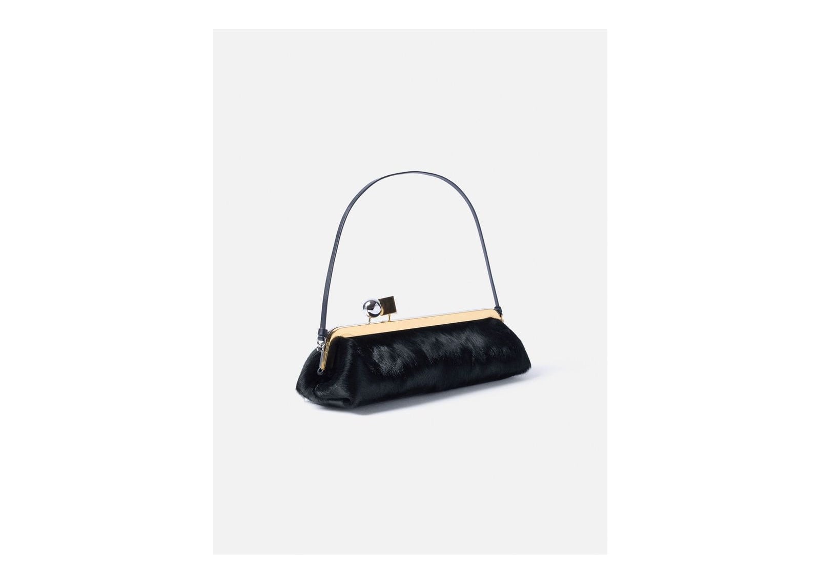 Jacquemus La Pochette Salon Pony Hair Black - görsel 3