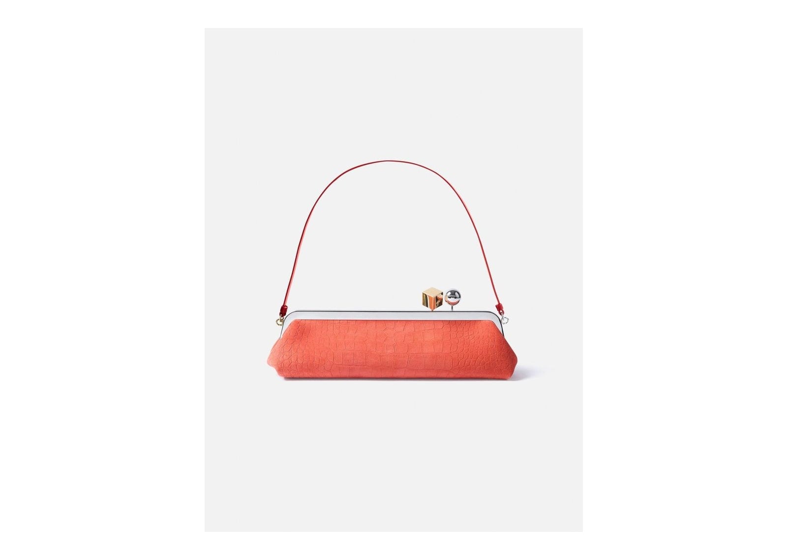 Jacquemus La Pochette Salon Red orange - görsel 5