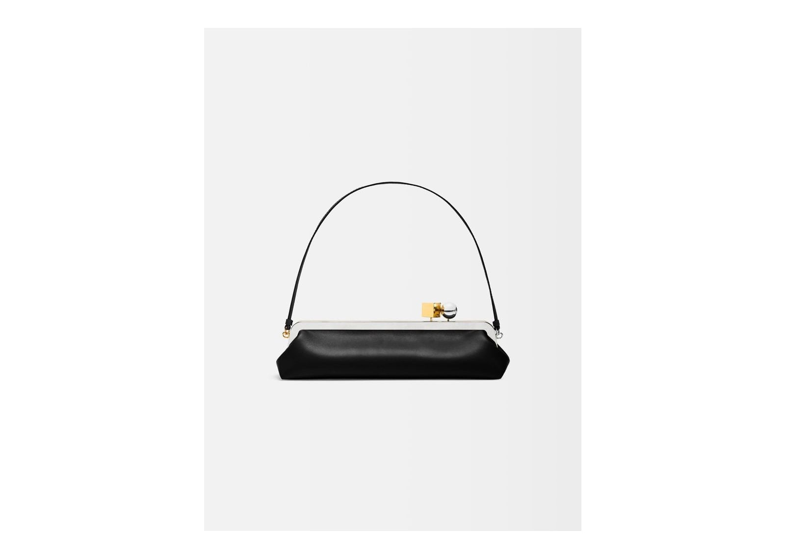 Jacquemus La Pochette Salon Smooth Black - görsel 4
