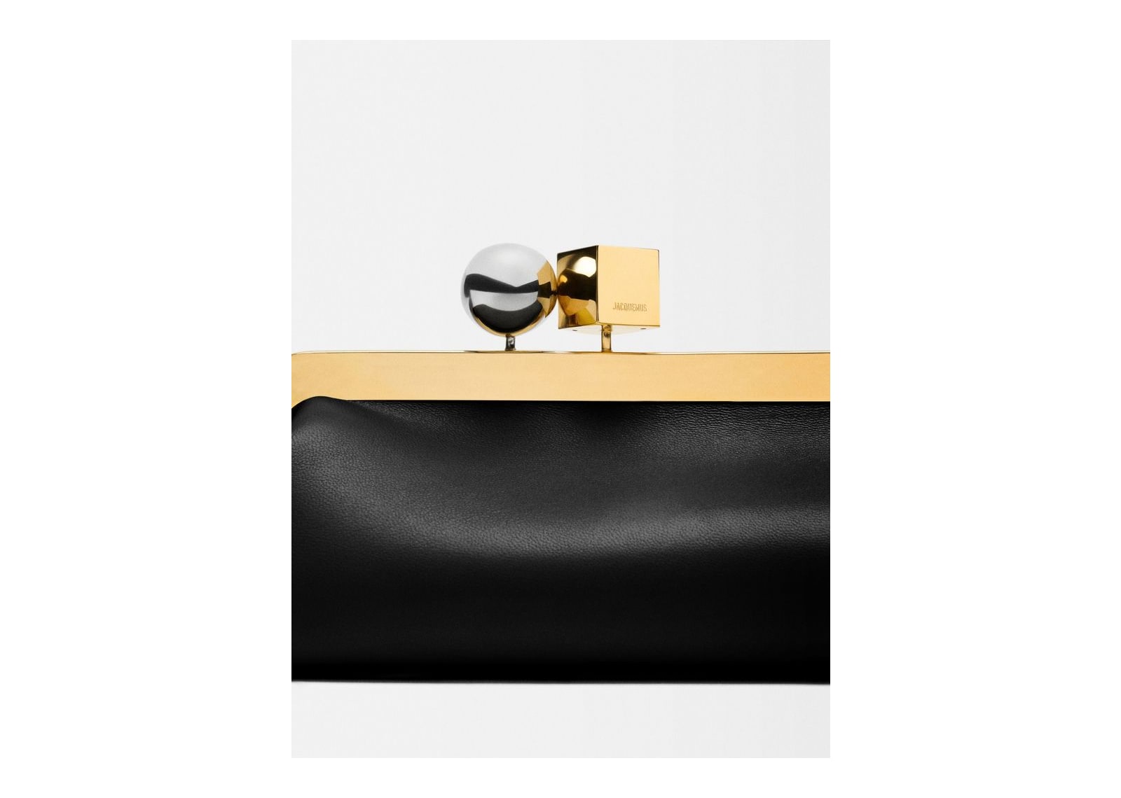 Jacquemus La Pochette Salon Smooth Black - görsel 5