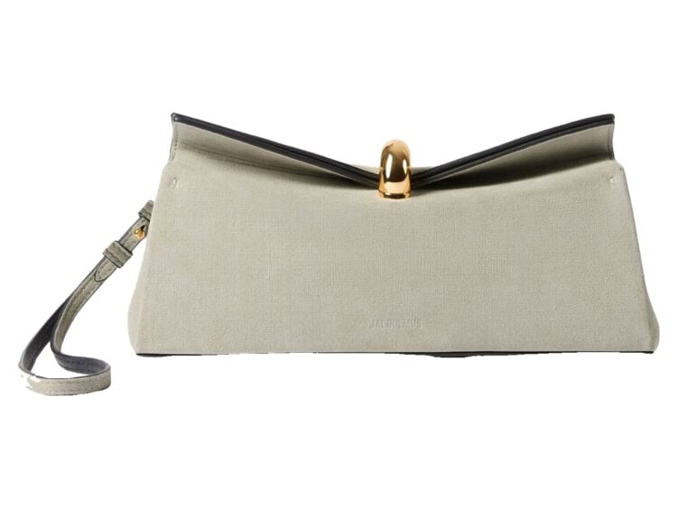 Jacquemus La Pochette Valérie Greige/Black