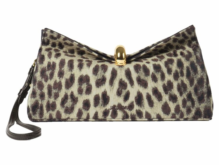 Jacquemus La Pochette Valérie Leopard Beige/Black