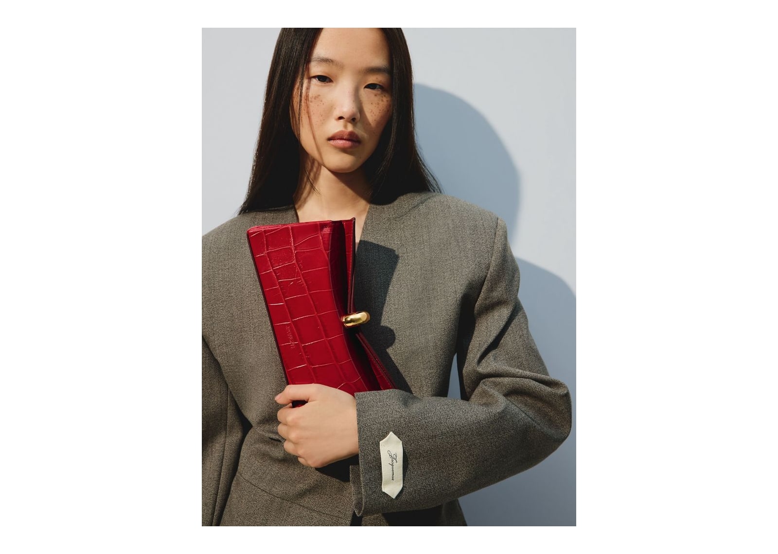 Jacquemus La Pochette Valérie Red - görsel 2