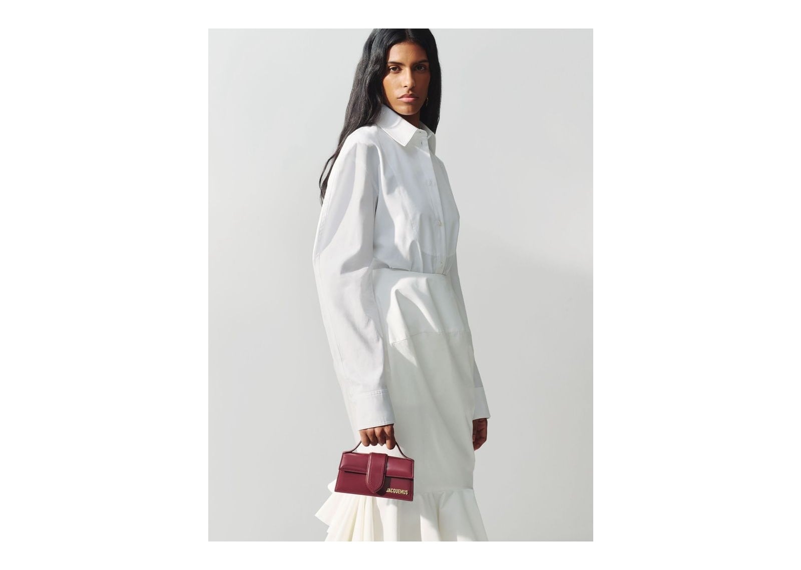 Jacquemus Le Bambino Burgundy - görsel 2