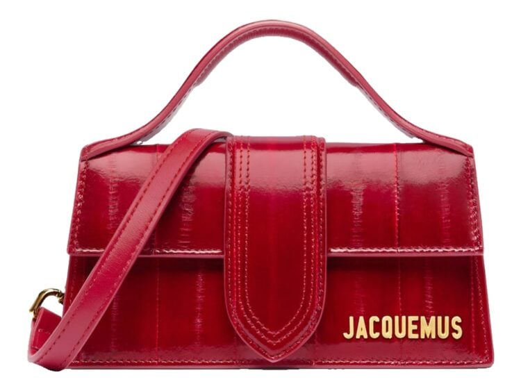 Jacquemus Le Bambino Dark Red
