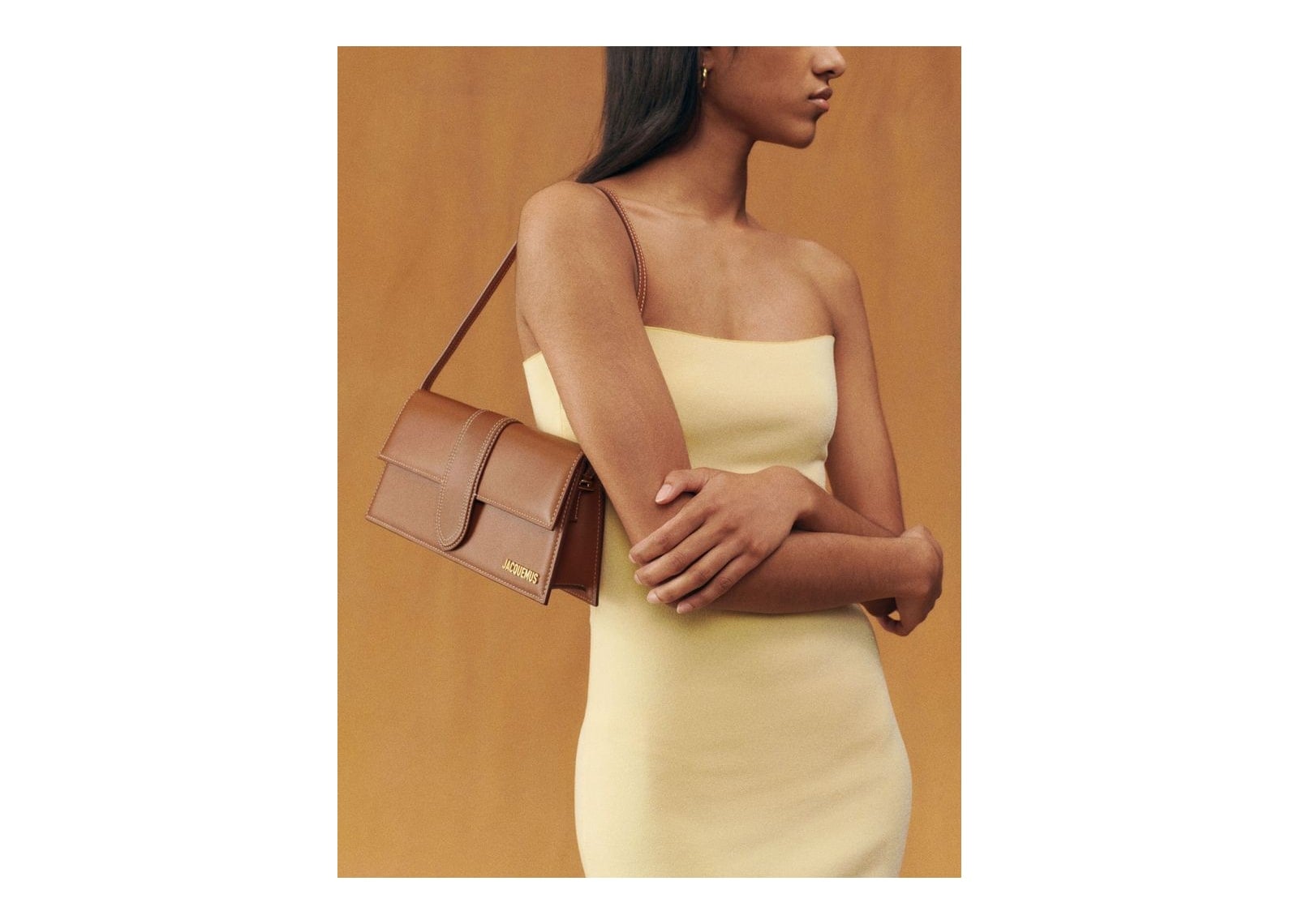 Jacquemus Le Bambino Long Light Brown - görsel 7