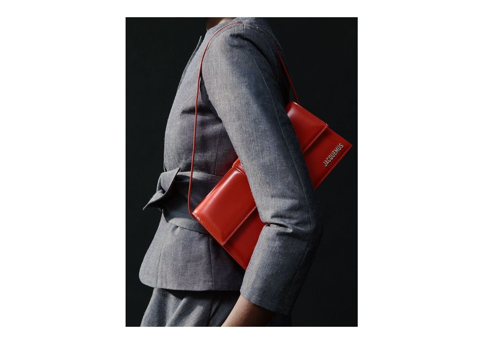Jacquemus Le Bambino Long Red - görsel 2