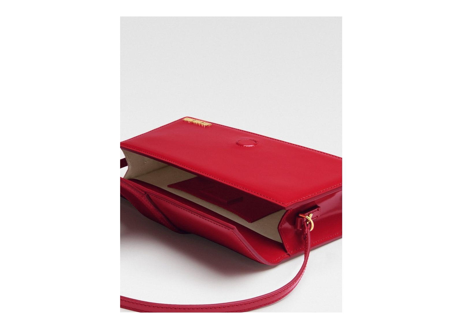 Jacquemus Le Bambino Long Red/Gold - görsel 4