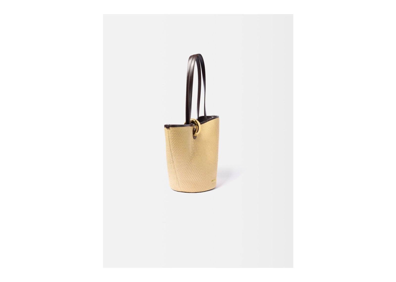 Jacquemus Le Bambola Natural/Dark Brown - görsel 2