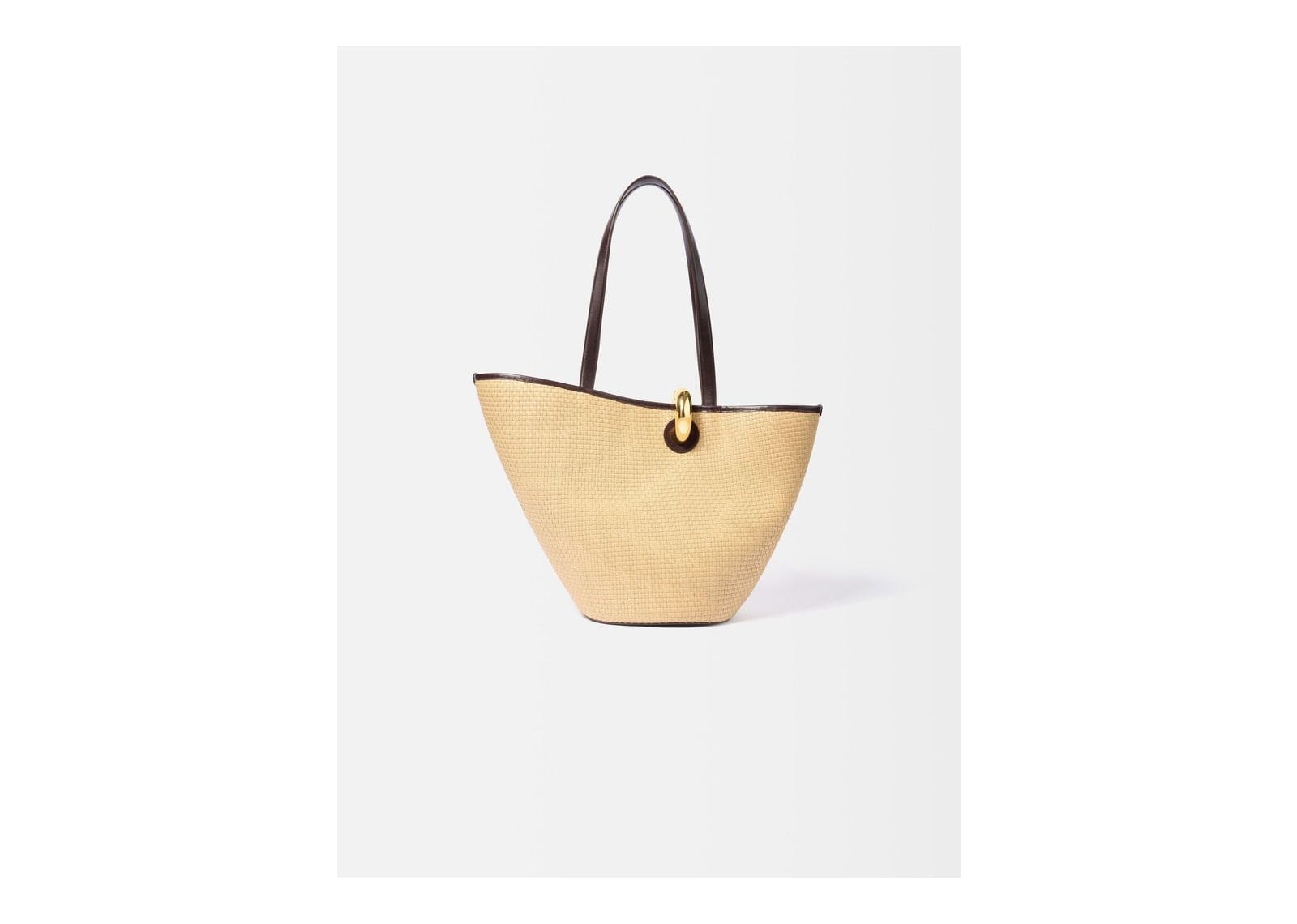 Jacquemus Le Bambola Natural/Dark Brown - görsel 3