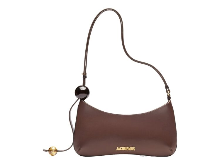 Jacquemus Le Bisou Perle Medium Brown