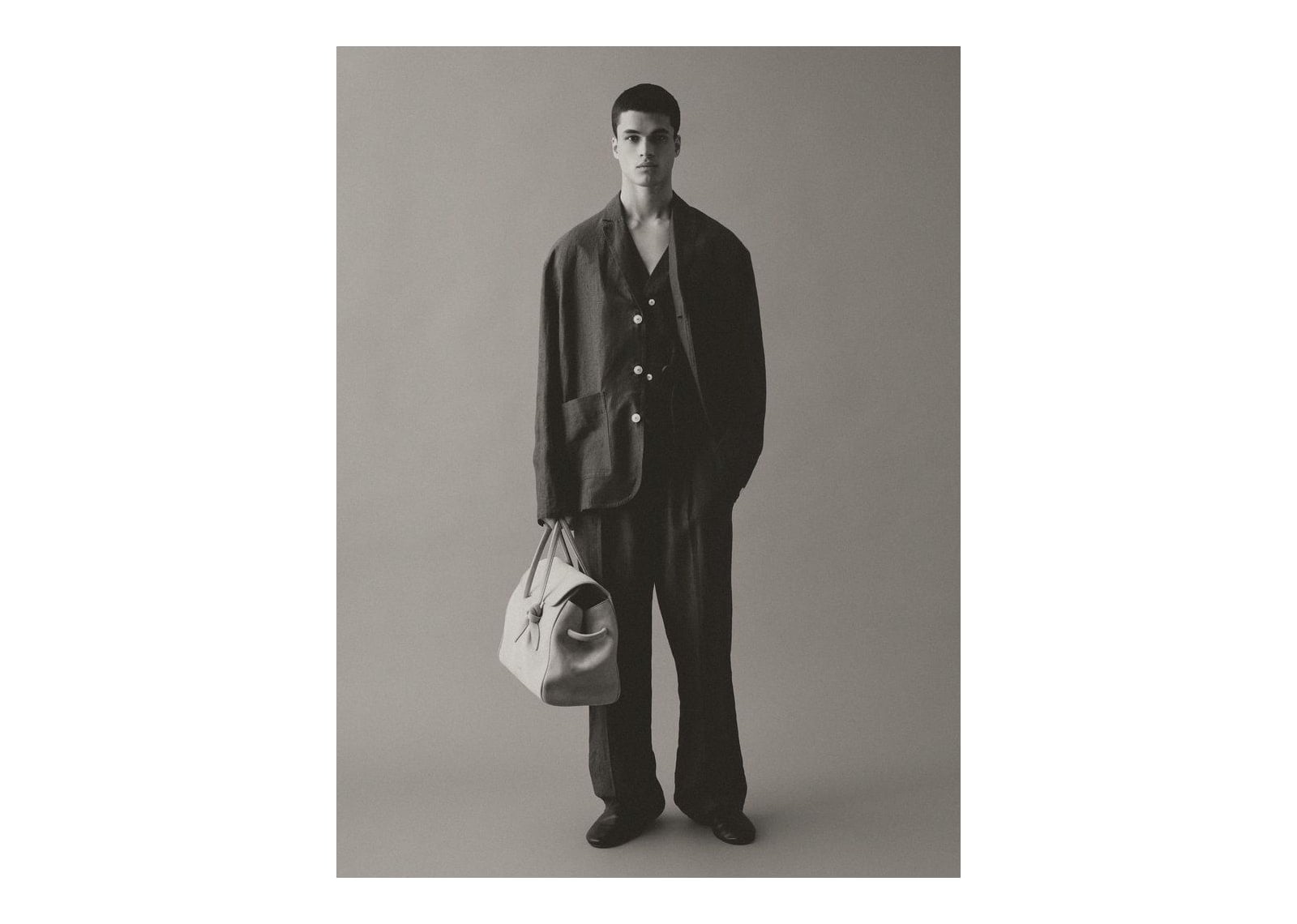 Jacquemus Le Cabas Turismo Beige - görsel 2