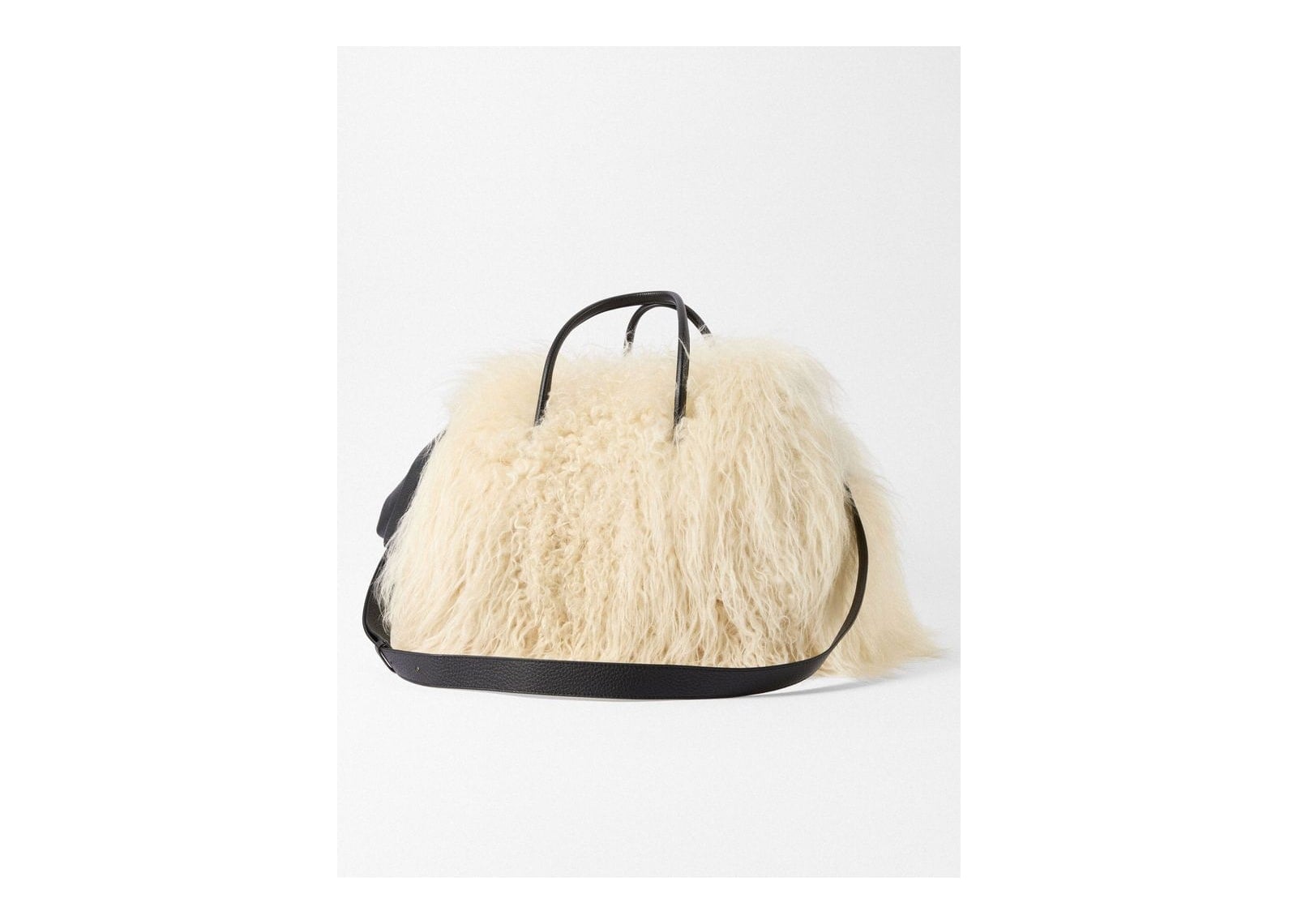 Jacquemus Le Cabas Turismo Off-White/Black - görsel 5