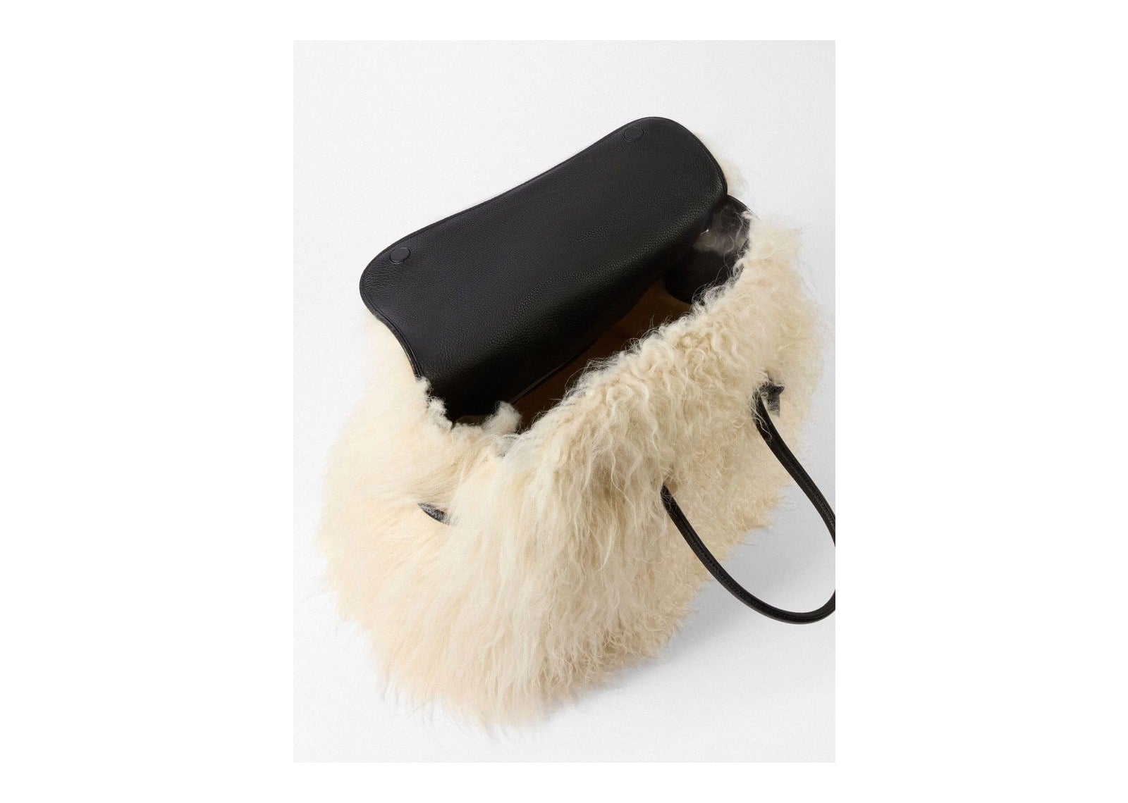 Jacquemus Le Cabas Turismo Off-White/Black - görsel 6