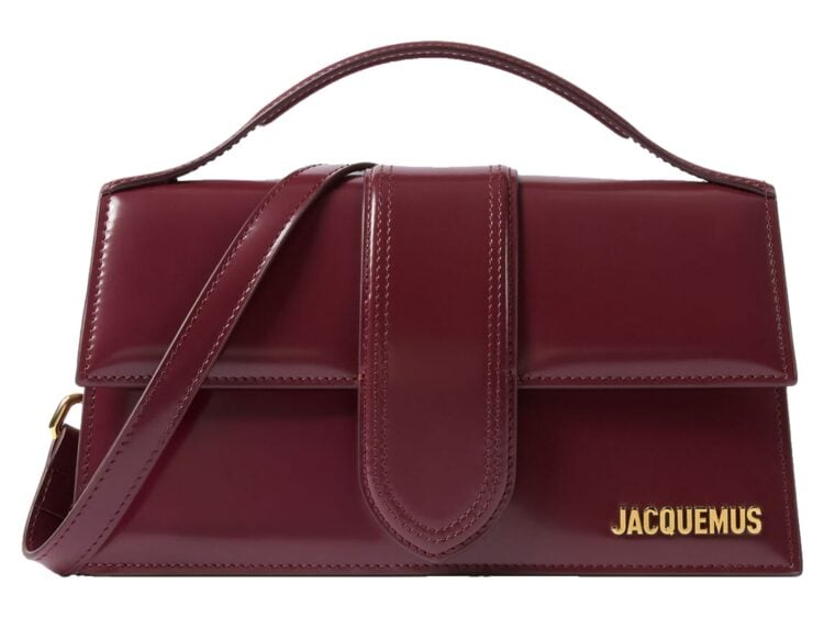 Jacquemus Le Grand Bambino Burgundy