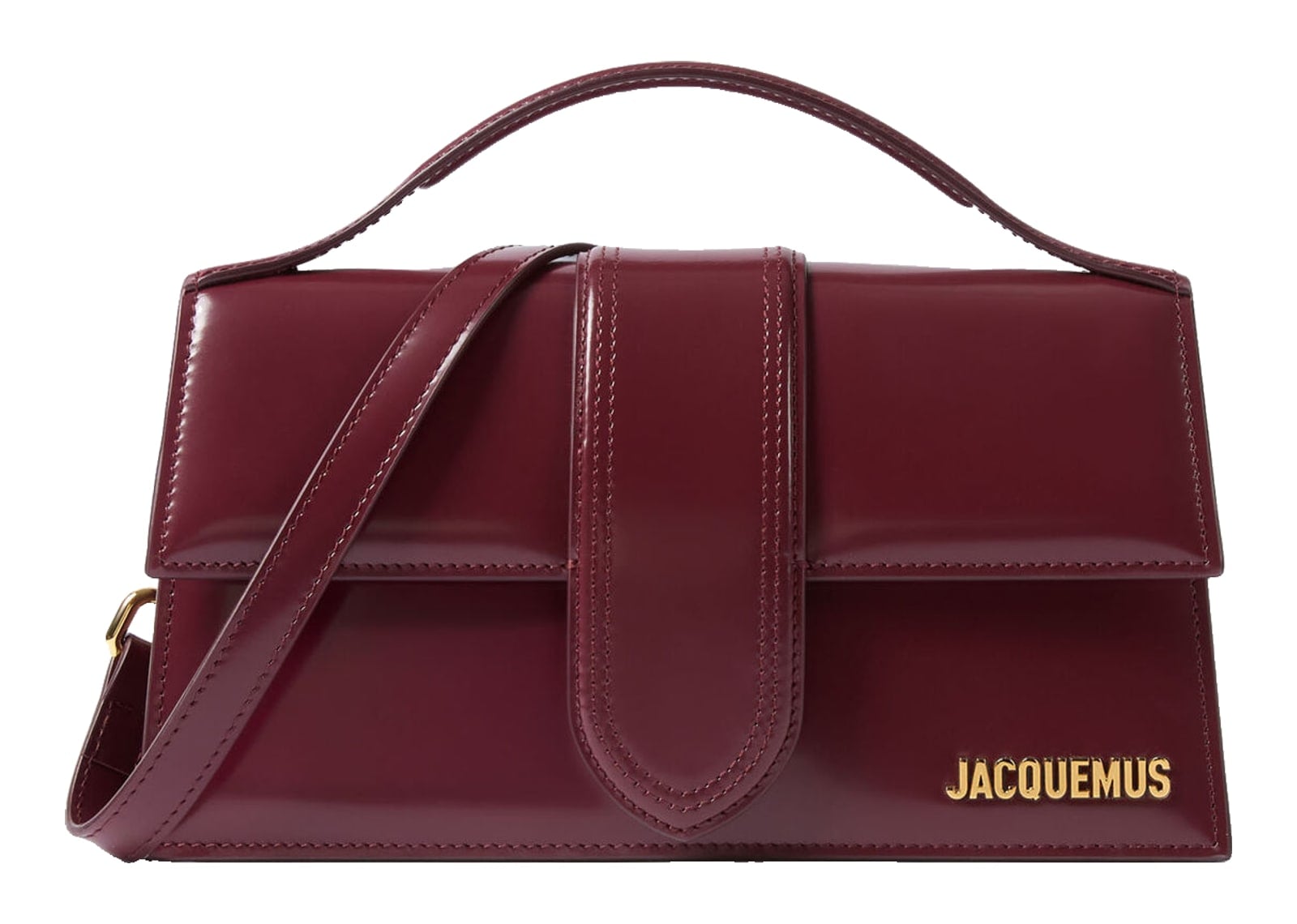 Jacquemus Le Grand Bambino Burgundy