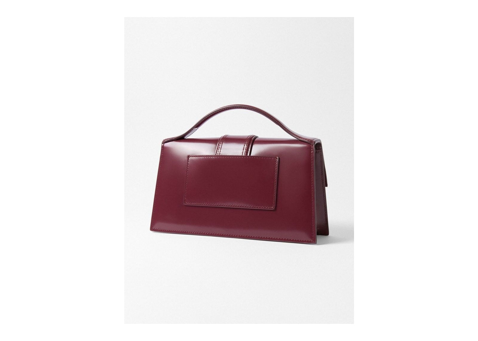 Jacquemus Le Grand Bambino Burgundy - görsel 4