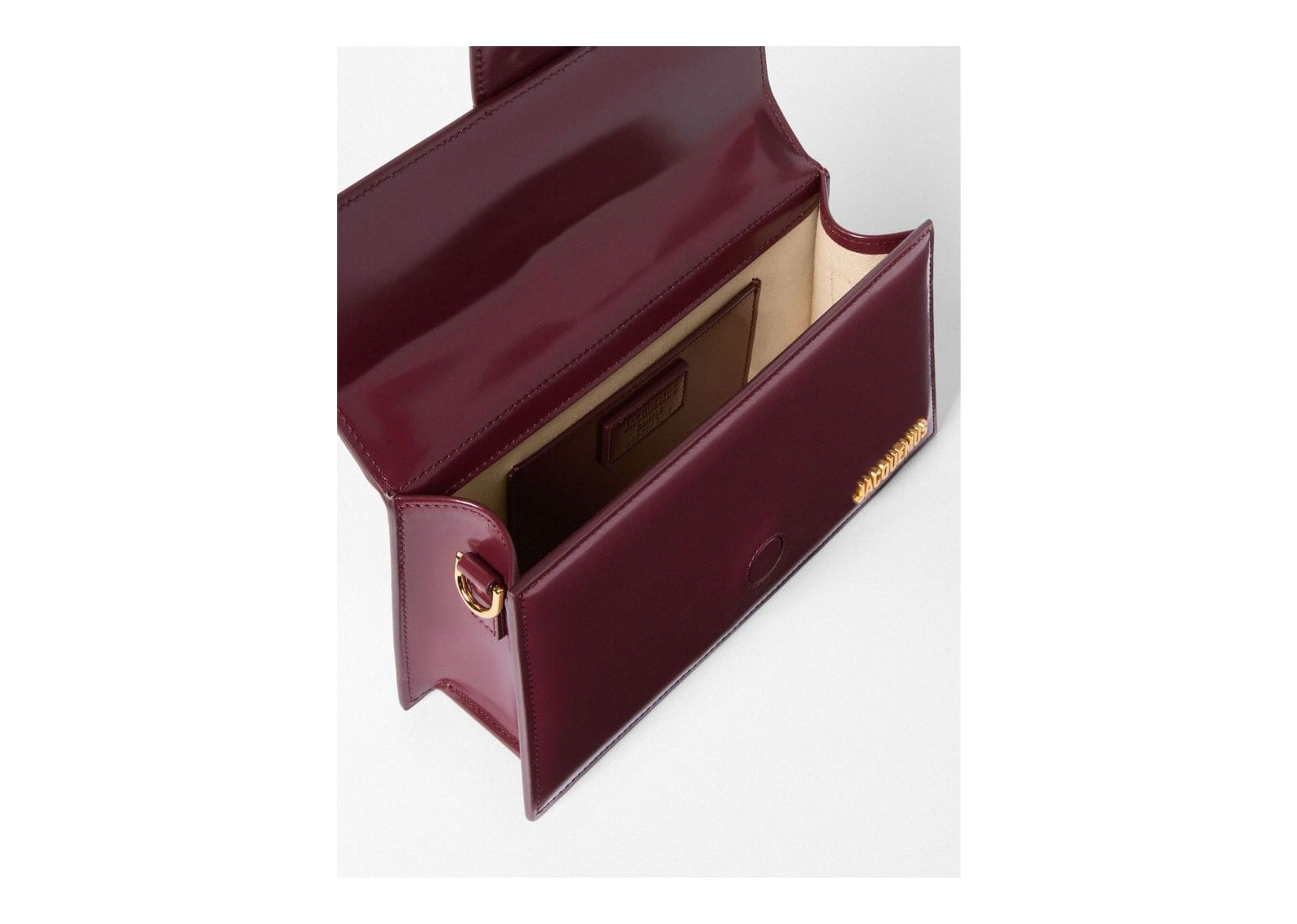 Jacquemus Le Grand Bambino Burgundy - görsel 5