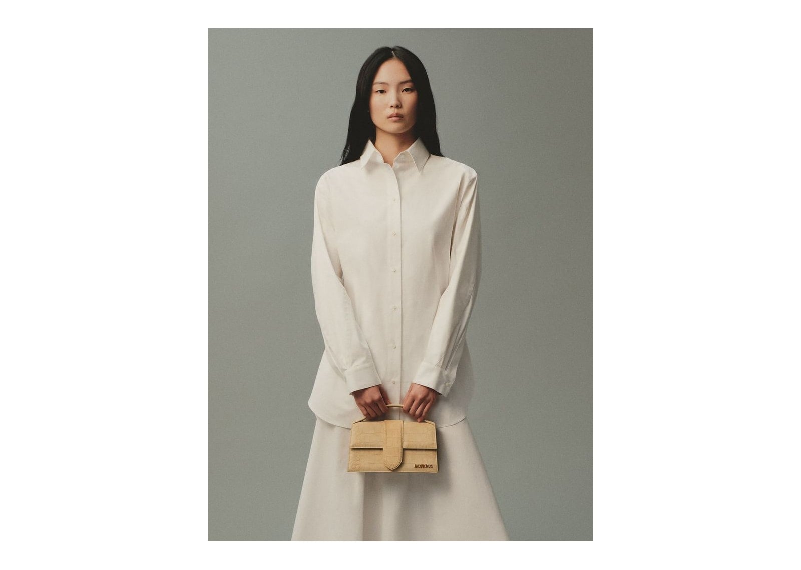 Jacquemus Le Grand Bambino Croc Beige - görsel 2