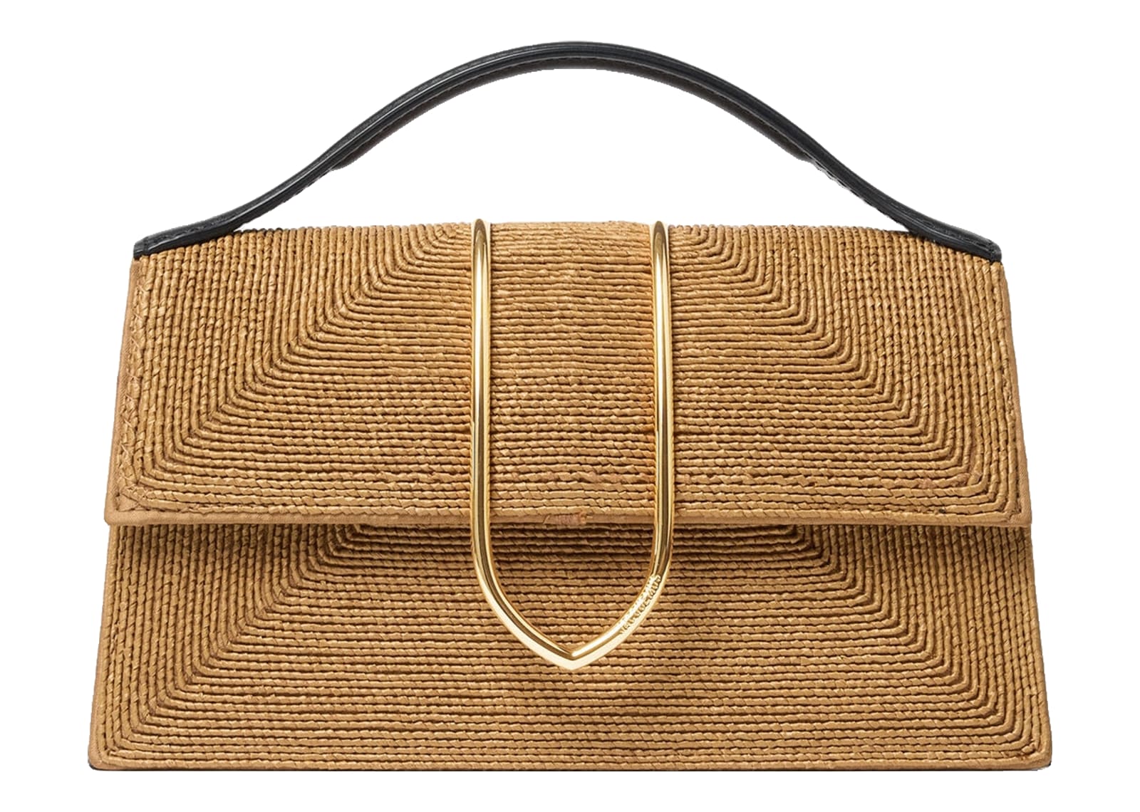 Jacquemus Le Grand Bambino Raffia Beige