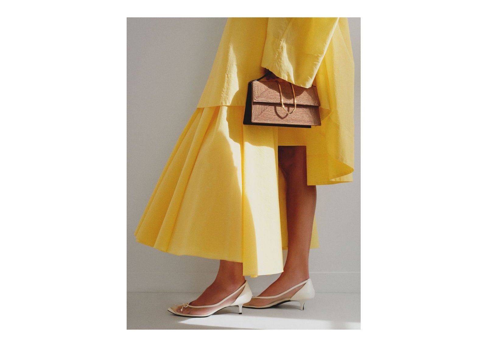 Jacquemus Le Grand Bambino Raffia Beige - görsel 2