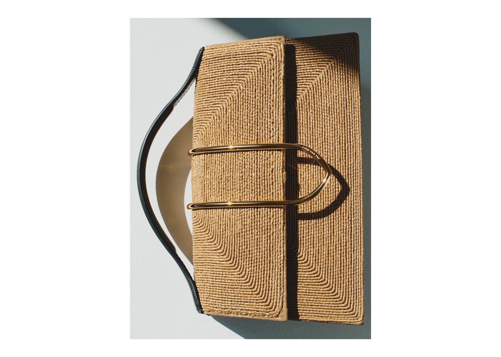 Jacquemus Le Grand Bambino Raffia Beige - görsel 3