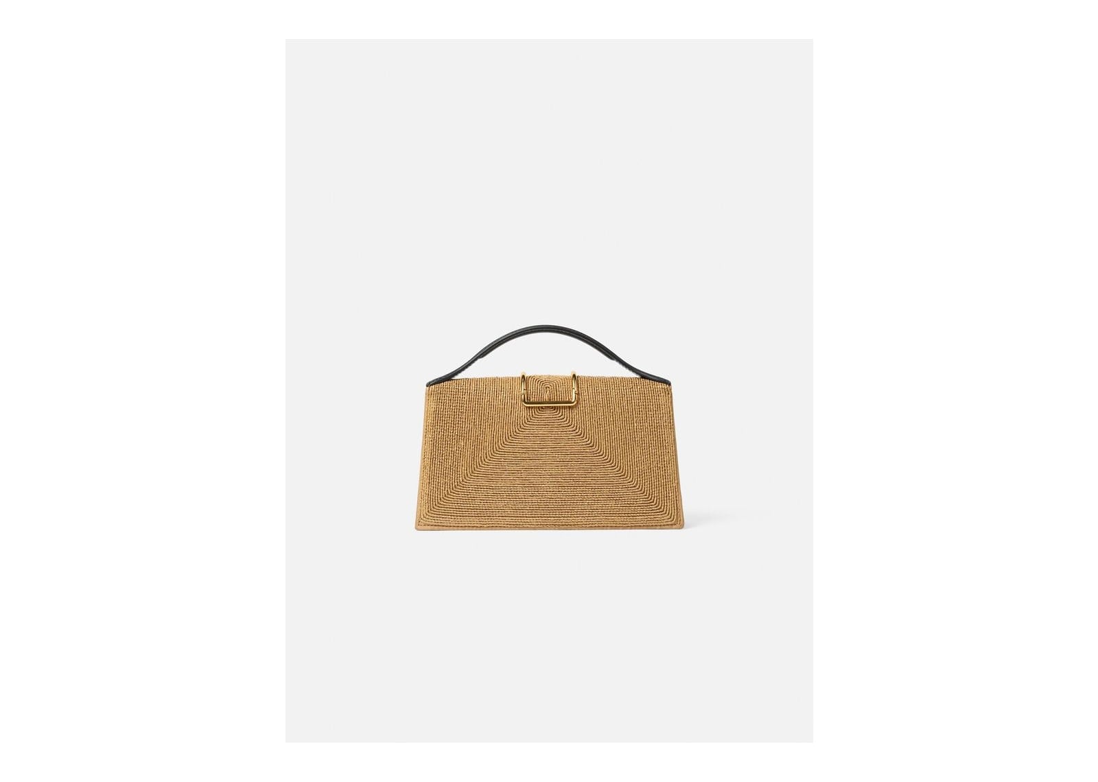 Jacquemus Le Grand Bambino Raffia Beige - görsel 5