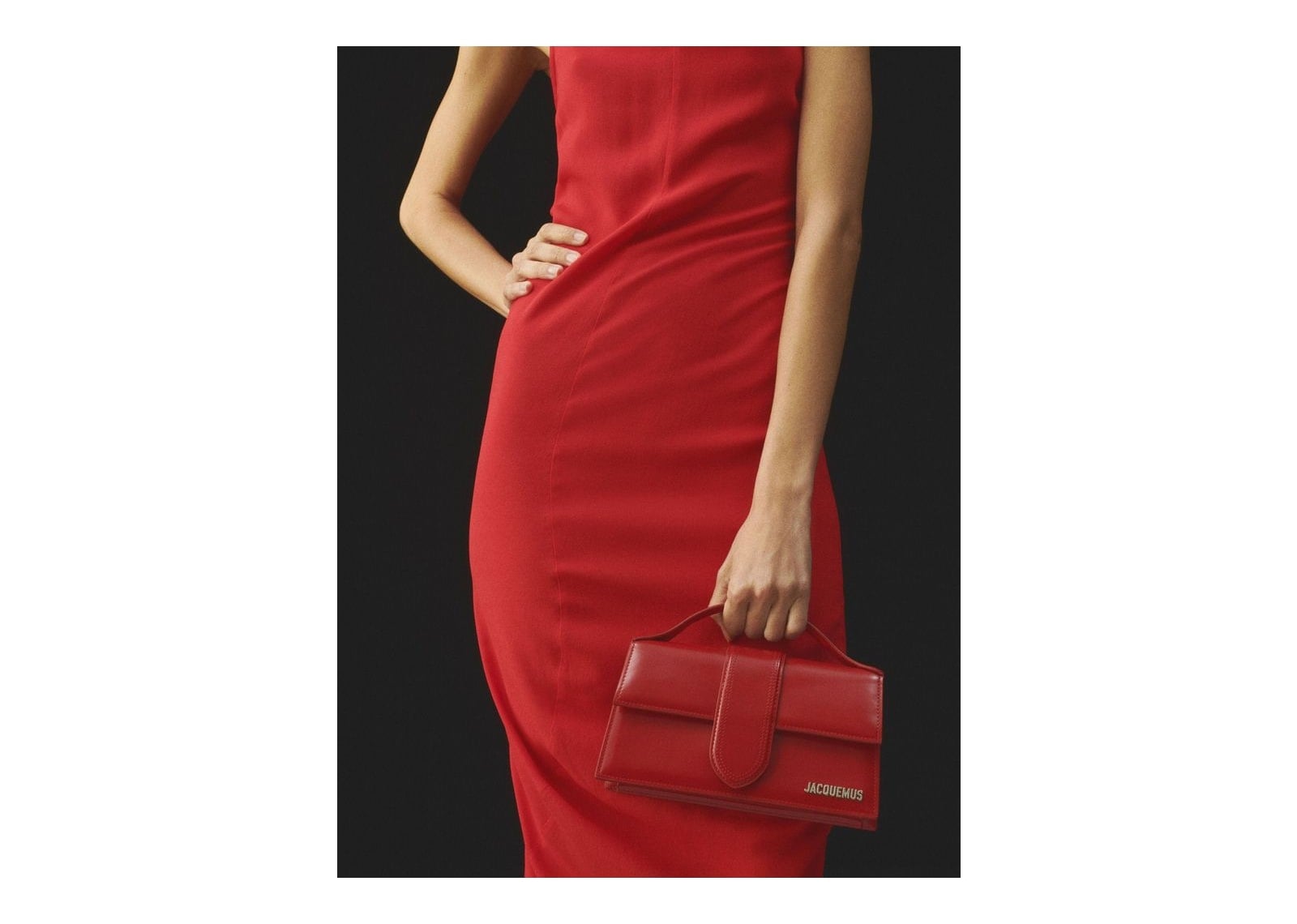 Jacquemus Le Grand Bambino Red - görsel 2