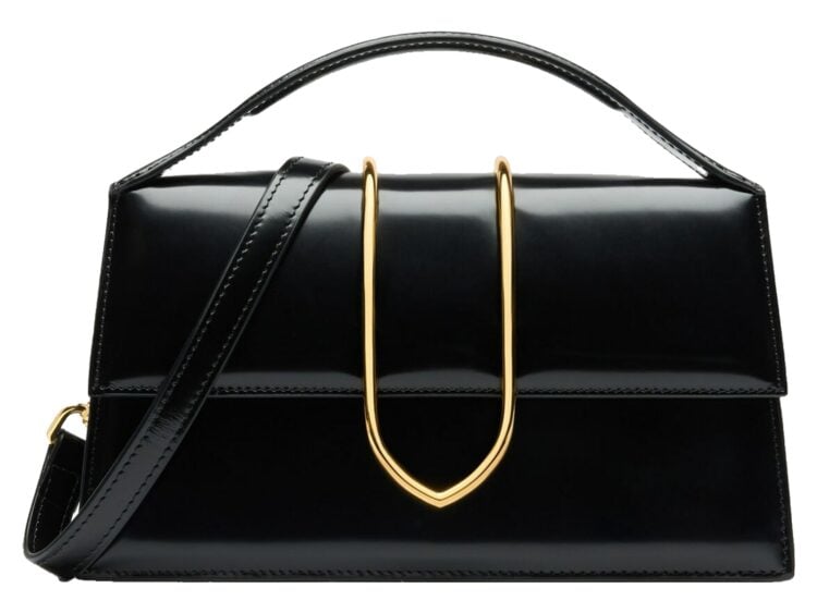 Jacquemus Le Grand Bambino Spazzolato Black