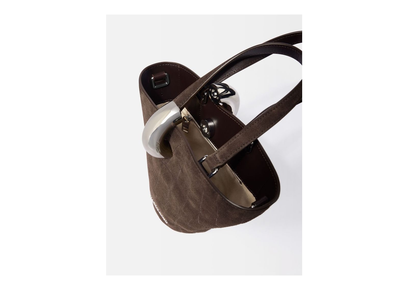 Jacquemus Le Petit Bambola Dark Brown - görsel 5