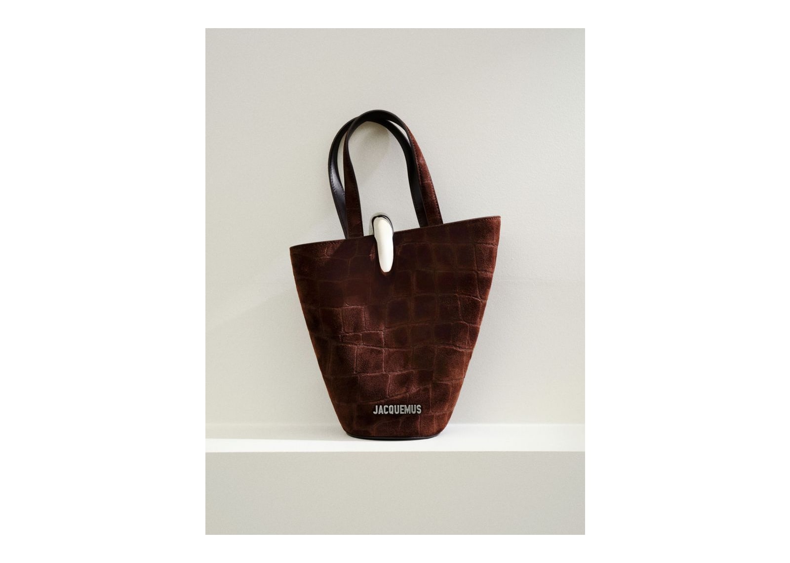 Jacquemus Le Petit Bambola Dark Brown - görsel 7